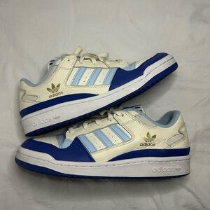 Adidas Blue Low-Top Sneakers